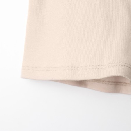 Kidsa (sweatshirt, shorts) minku, beige color, height 104 cm-10