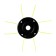 Coil for trimmer tundra, "spider", universal, fishing line 2.4 - 3 mm, landing 25.4 mm
