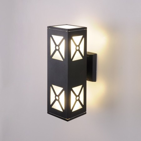Lamp 1405 Techno, 60 watts, E27, black color, IP54