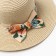 Hat for girls, beige color, size 52