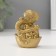 NECKE Polystone "Cobra on a ingot of iambic with a Chinese coin" for bronze 4x5.7x7.5 cm