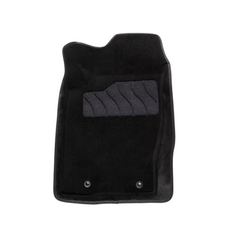 Pile rug for Ssang Yong Kyron, 2011-, black-1