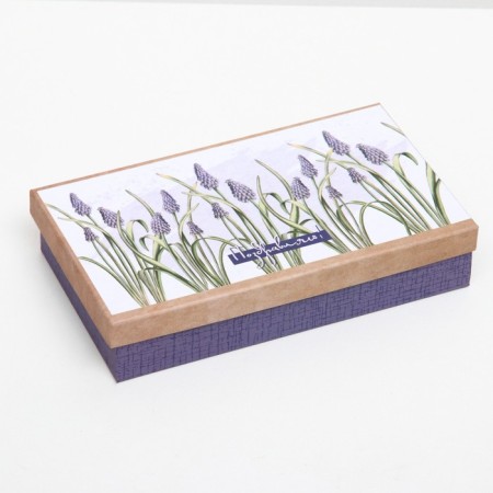 A set of rectangular boxes 4 in 1, "field flowers", 30 x 20 x 8 - 24 x 14 x 5 cm-2