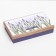 A set of rectangular boxes 4 in 1, "field flowers", 30 x 20 x 8 - 24 x 14 x 5 cm