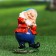 Garden Figure "The Gnome Cheerful" 17x12x10cm