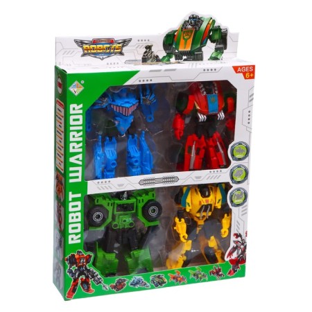 Cyber ​​Bota robots set, transformed, 4 pieces-15