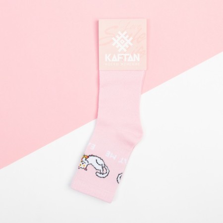 Women's socks kaftan "cat" p. 36-39 (23-25 ​​cm)-2
