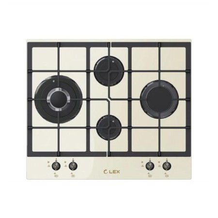 The hob Lex GVG 6043 C IV Light, Gas, 4 burners, lightweight