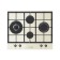 The hob Lex GVG 6043 C IV Light, Gas, 4 burners, lightweight