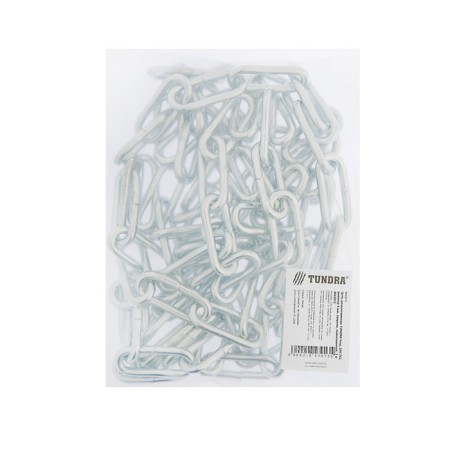 Long -green tundra chain Krep, Din763, diameter 5 mm, welded, galvanized, 3 m-1