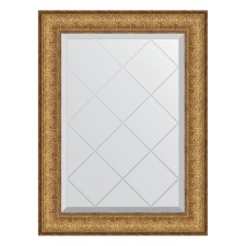 Mirror with engraving in the baguette frame, copper Eldorado 73 mm, 54x71 cm