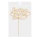 Topper for a wooden cake "I love you"