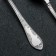 A teaspoon "Ambassador", h = 14.5 cm, thickness 2 mm, silver color