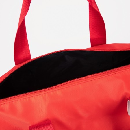 Board Road on a zipper, an outer pocket, a long belt, a suitcase holder, red color red-2