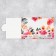 Interactive congratulatory postcard "Happy Wedding", flowers, 16 x 11 cm