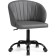 Computer chair Plastic Plastic/Eco -leather, black/gray 59x60x78 cm