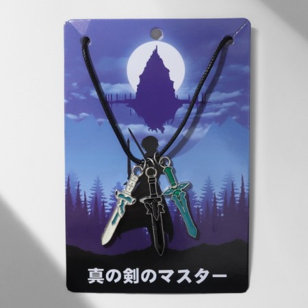 Japan's pendant of three daggers, color, 45 cm-2