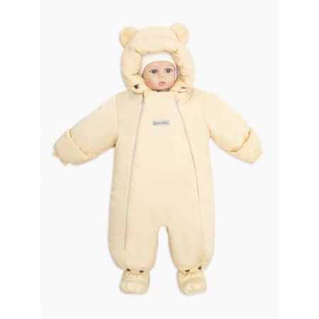 Combiason transformer winter Amarobaby Snowy Travel, height 62 cm, milk color-15