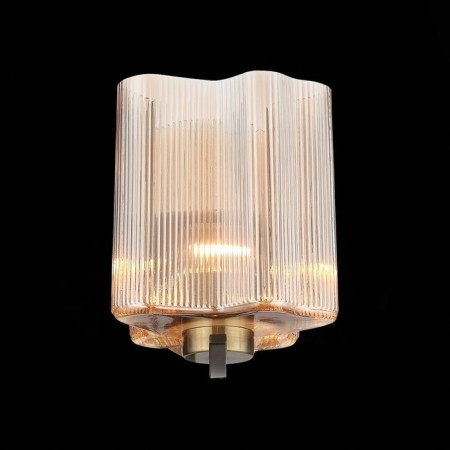 Sconces st. SL117.301.01. ONDE. 1x60 W, E27, 15x18 cm, bronze color-3
