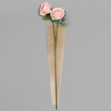 Package Concert Flowers, "Love at first sight", 12.5+4x45 cm, coffee with milk-1