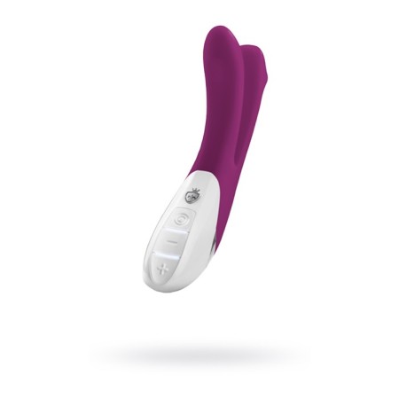 Vibrator Mystim Bon Aparte, double, purple color, 22 cm