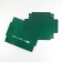 Gift folding box, packaging, "Emerald", 21 x 15 x 7 cm