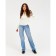 Jumper with V Gorlovina Mist, p. 40-42, white