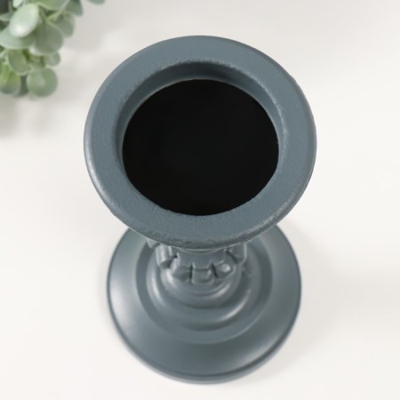 Summary tree for 1 candle "Versailles" gray 12.5x12.5x22.8 cm-1