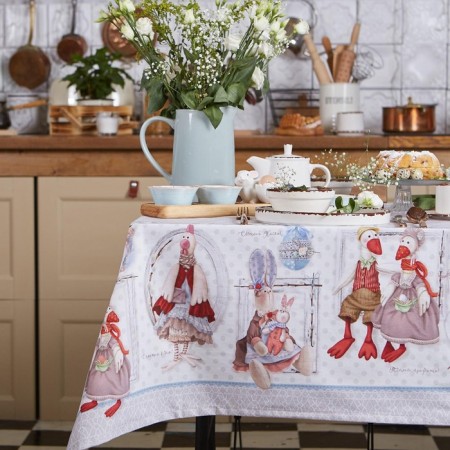 Baby Ethel "Easter tildes" 147x300 cm, 100% cotton, sarzha 190 g/m2
