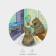 Napkin Serving kitchen shade "Capybara Gamers", desktop, D = 36 cm