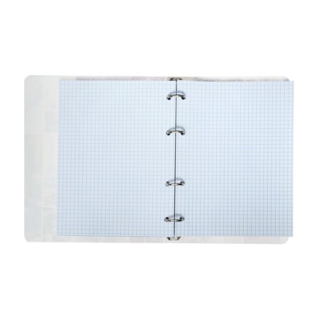 A notebook on rings A5 120 sheets in Calligrata Call "Collage", Plastic Cover, OFSET block-5
