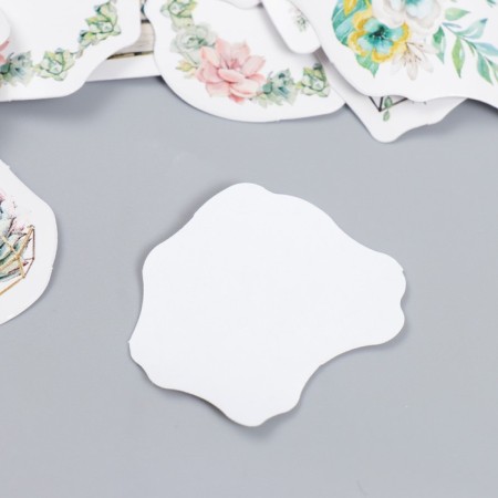 Stickers for creativity "Tenderness of colors" set 46 pcs 4.4x4.4x1.1 cm-2