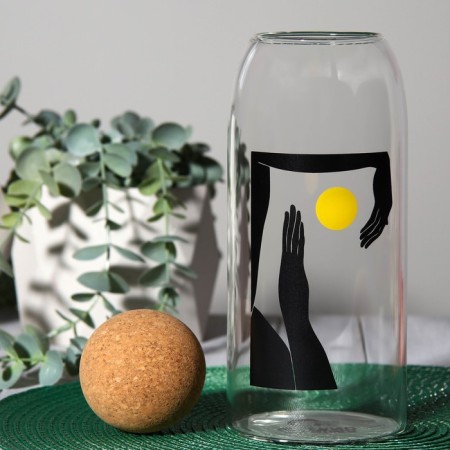 Bank for storage "Abstraction", 1000 ml, 23.5 × 9 cm-3