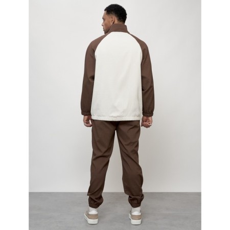 Sports suit men's, size 48, brown color-3