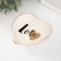 Souvenir ceramics stand for the ring "Heart. Love" 10.5x10x2 cm