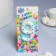 A candle in a cake for a birthday "Confetti", number "9", giant, 9 cm