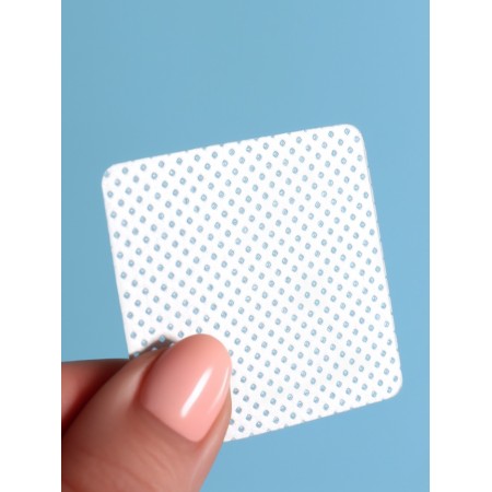 Napkins for manicure, non -pericide, with perforation, 200 pcs, 5 × 5 cm-3