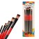 Set of brushes, nylon, flat, 5 pieces, straight