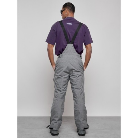 Semi -combines with men's ski insulated, size 56, gray color-4