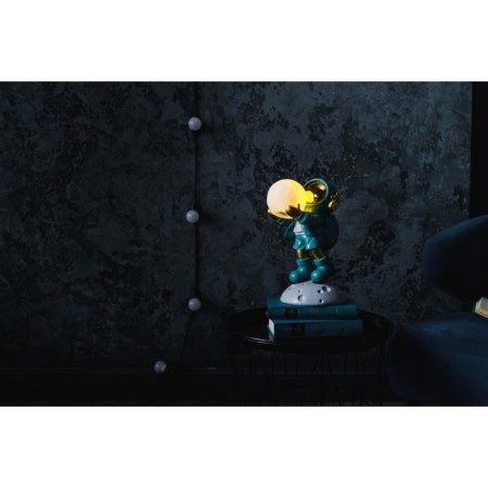 Sponel "Cosmonaut" LED from Batteries Green 16x16x30.5 cm Risalux-14