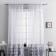 Set of curtains "Noah", size 2x145x270 cm, color gray color