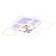 LED ceiling LED Ambrella Acrylica Original FA3866, 144W, LED, white color