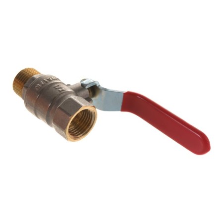 Ball barbar rommer rbv-0002-0210315, 1/2 ", internal/outer thread, lever