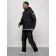 Sports male jacket, size 50, black color