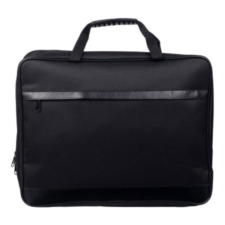 Folder with handles Textile A4, 370 x 290 x 50 mm, calligrata, 1c15 "Kingisepp", external/inner pocket, black
