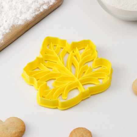 Books Form "leaflet", cutting, stamp, yellow color-2