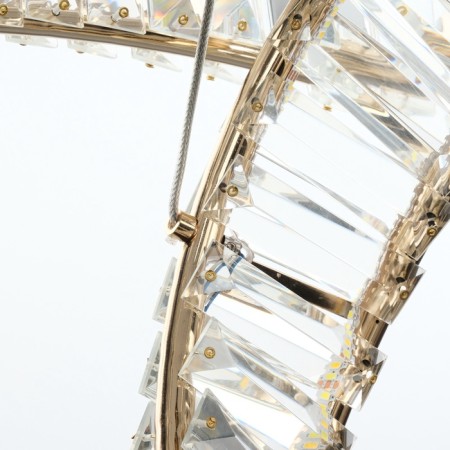 Lamp with DDD "JMEI" LED 142W 3000-6000K gold 60x60x120 cm-7