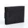Men's purse on a magnet, a department for cards, coins, black color