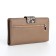 Women's wallet on magnet, beige color