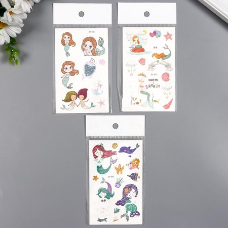 Tattoo on the body Color "Baby-rusads" mix 12x7.5 cm-2